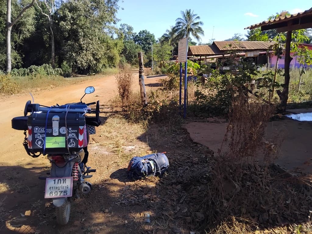 An unexpected journey while lost driving in the forest on the way to Huai Mae Khamin waterfall, on the border of Thong Pha Phum and Si Sawat, Kanchanaburi.