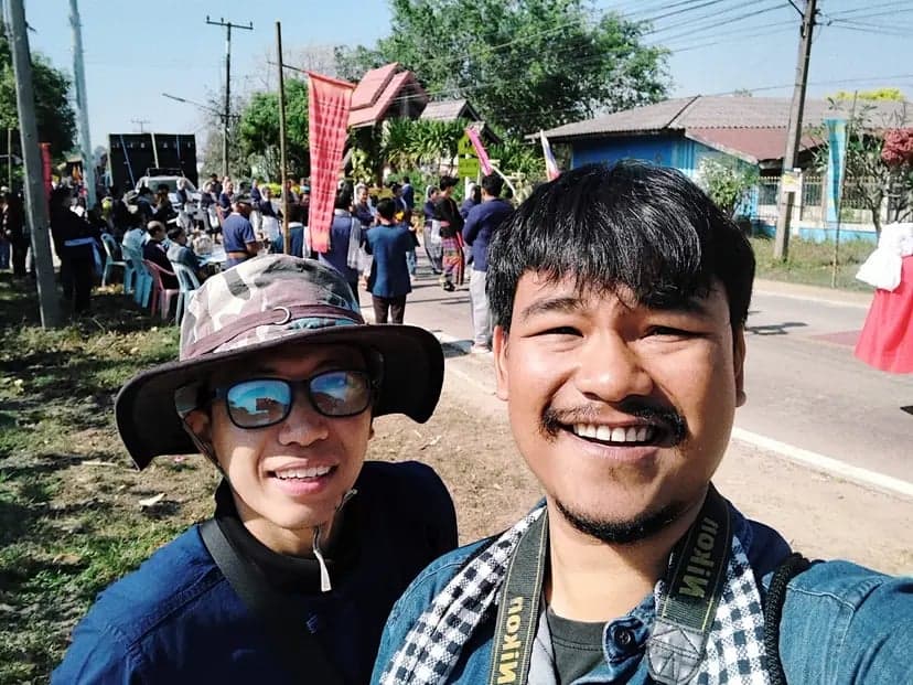 I visited my friend Emmy's home near the Thailand-Laos border, along the Mekong River. He belongs to the Phuthai Tribe and took me to his hometown's annual festival.
